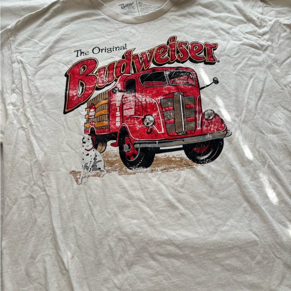Budweiser Vintage Red Truck Tee
